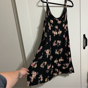 Torrid Black Floral Dress